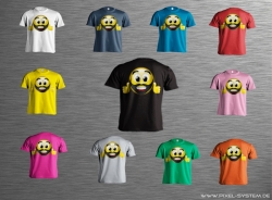 Smiley-Shirt Motiv 