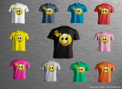 Smiley-Shirt Motiv 